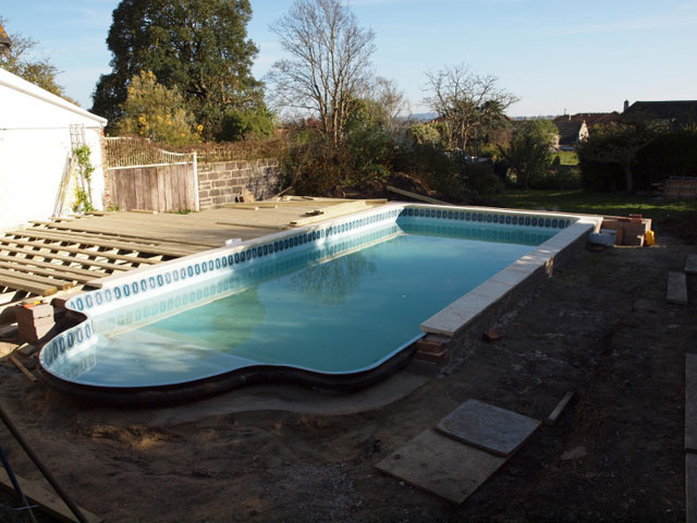 Devon Swimming pool installation